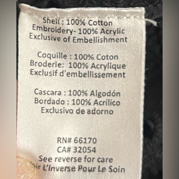 Hemant & Nandita by Anthropologie Mavra off the shoulder, embroidered blouse. - Picture 7 of 8